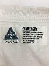 CHALLENGER◆Tシャツ/XL/コットン/WHT_画像3