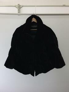 JUNYA WATANABE COMME des GARCONS◆ダウンジャケット/S/レーヨン/BLK/無地/JP-J050