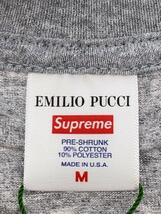 Supreme◆Tシャツ/M/コットン/GRY/PUCCI BOX LOGO TEE_画像3