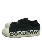 BURBERRY LONDON◆ローカットスニーカー/37.5/BLK/キャンバス_画像1