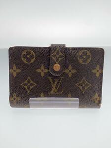 LOUIS VUITTON◆ポルト・フォイユ・ヴィエノワ_モノグラム・キャンバス_BRW/PVC/BRW/レディース