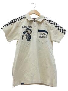 Indian Motorcycle* polo-shirt /XS/ cotton /CRM/ plain /BBI-920