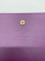 LOUIS VUITTON◆ポルト・フォイユ・サラ・チェーン_モノグラム・ヴェルニ_PUP/エナメル/PUP/モノグラム/レディース_画像3