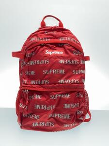 Supreme◆16AW/3M Reflective Repeat Backpack/-/RED