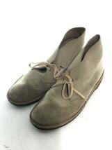 Clarks◆シューズ/UK10/BEG/スウェード/500679_画像2