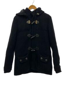 BARK* duffle coat /XS/ wool /BLK/ plain 