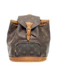 LOUIS VUITTON*1) Mini *mon abrasion _ monogram * canvas _BRW/PVC/BRW