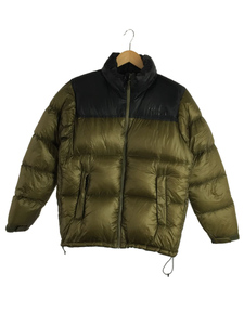 THE NORTH FACE◆Nuptse Jacket/ダウンジャケット/L/ナイロン/KHK/無地/ND92031R