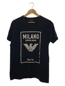 EMPORIO ARMANI◆Tシャツ/XXL/コットン/BLK