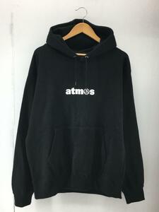 ATMOS◆パーカー/XL/コットン/BLK