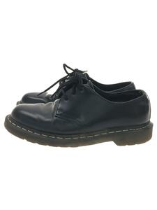 Dr.Martens◆シューズ/UK9/BLK/レザー/aw006