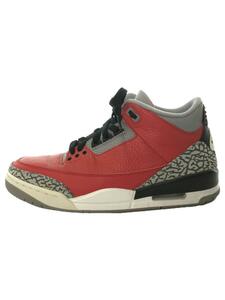 NIKE◆AIR JORDAN 3 RETRO SE/エアジョーダン 3 レトロ/レッド/CK5692-600/26.5cm