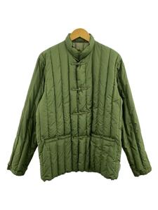 Rocky Mountain Featherbed◆ヨゴレ有/6Month チャイナ ダウンジャケット/42/ナイロン/KHK/450-512-62