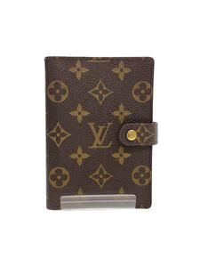 LOUIS VUITTON◆アジェンダPM_モノグラム_BRW/-/BRW/総柄/レディース