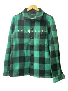 MARBLES◆16AW/BUFFALO CHECK CPO JACKET/ジャケット/M/ウール/GRN//MJK-A16SP01