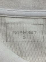 SOPHNET.◆SCORPION WIDE POLO/ポロシャツ/S/コットン/WHT/SOPH-210054_画像3