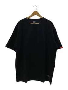 APPLEBUM◆Worm Changint T-shirt/XXL/コットン/BLK/プリント