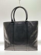 COACH◆トートバッグ_オールレザー/レザー/BLK_画像3