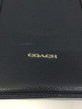 COACH◆ブリーフケース/レザー/BLU/F59057_画像5