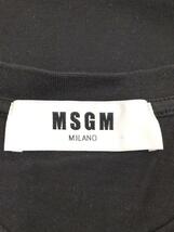 MSGM◆Tシャツ/S/コットン/BLK/2640MM67_画像3