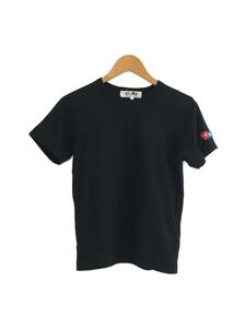 PLAY COMME des GARCONS◆Tシャツ/L/コットン/BLK/AZ-T327