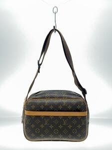 LOUIS VUITTON◆リポーターPM_モノグラム・キャンバス_BRW/PVC/ブラウン