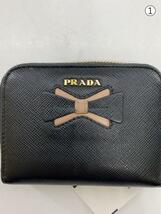 PRADA◆コインケース/レザー/BLK/レディース/1MM268_画像6