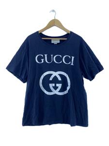 GUCCI◆Tシャツ/-/コットン/BLK