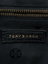 TORY BURCH◆リュック/レザー/BLK/無地/htw002_画像5