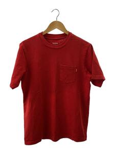 Supreme◆Tシャツ/M/コットン/RED/無地