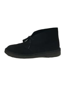 Clarks◆Desert Boot/チャッカブーツ/US8/BLK/21621