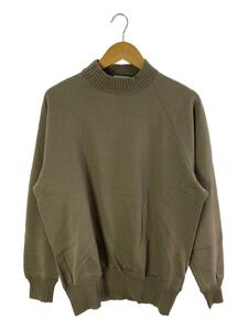 WORKERS◆Heavy Cotton Raglan Sweater/L/コットン/BRW