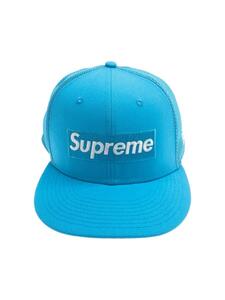 Supreme◆22SS/Box Logo Mesh Back New Era Cap/7 3/4/ブルー/メンズ