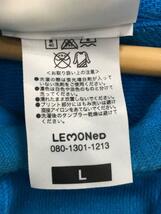 LEMONed/パーカー/L/コットン/青/hide/汚れ_画像4