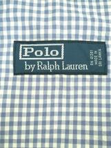 POLO RALPH LAUREN◆ショートパンツ/42/コットン/BLU/ギンガムCK_画像4