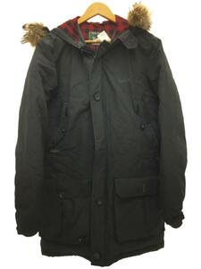 Woolrich◆ダウンジャケット/S/コットン/BLK