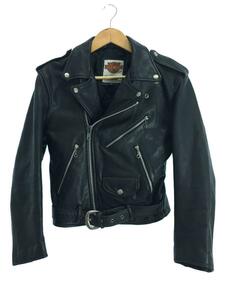 Harley Davidson ◆ Double Riders Jacket/-/Cowhide/Blk/кожа