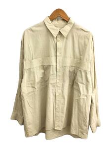 TODAYFUL◆Stitch Over Shirts/長袖シャツ/FREE/コットン/IVO/12210414