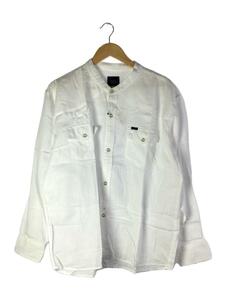 RATS◆STAND COLLAR WESTERN SHIRT/1/リネン/WHT/22RS-0507