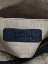 MICHAEL KORS◆ハンドバッグ/レザー/NVY/無地/AV-1801_画像5