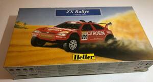 Heller Citron ZX Rallye 1/43キット 未開封 エレール パリダカ シトロエン プラモデル 自動車