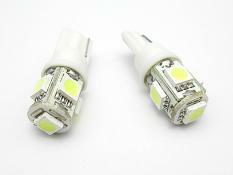 ポジション球 T10 SMD5連 LEDホワイト4個