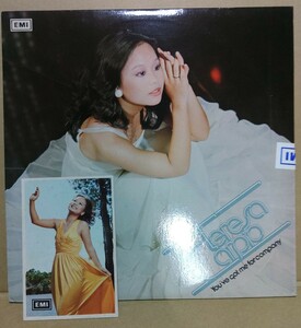 ポストカード付LP テレサ・カルピオ　Teresa Carpio You've Got Me For Company　ディスコ/ソウル　EMI香港　1976