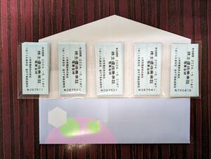 小田急電鉄　株主優待乗車証　電車全線　50枚セット　2024年5月31日まで有効 送料無料