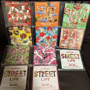 MIXCD DJ 帝 MIKADO STREET LIFE 11枚セット★MURO KIYO KOCO KOMORI DADDYKAY DDT TROPICANA KENTA R&B HIP HOP SOUL NUJABES HIROKI