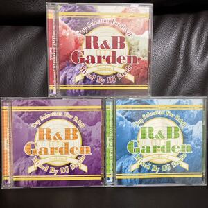 MIXCD DJ STEELO R&B GARDEN 3枚セット★MURO KIYO KOCO KENTA KOMORI KAORI DADDYKAY DDT TROPICANA MASTERKEY MISSIE