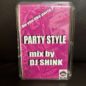 CD付 MIXTAPE DJ SHINK PARTY STYLE★MURO KIYO KOCO MISSIE KENSEI AMEKEN MASTERKEY ANEKEN PUNPEE DEV LARGE KOMORI KAORI