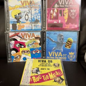 MIXCD DJ ROC THE MASAKI VIVA 5枚セット★MURO KIYO KOCO KOMORI KAORI DADDYKAY KENTA DDT TROPICANA KENSEI MASTERKEY MAKI THE MAGIC