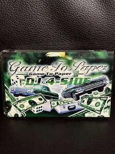 CD付 DRUG FUNK MIXTAPE DJ 4-SIDE GAME TO PAPER GHETTO★DOPEMAN INAK FUNK G-RAP G-FUNK GO PMX RYOW COUZ MURO KIYO KOCO