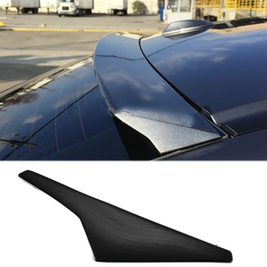 [即納] VRS リアルーフスポイラー素地 艶消黒 アウディ TT 8S 3代目 クーペ 2014-2020 汎用 PVC PUF ウイング スポイラーの画像1